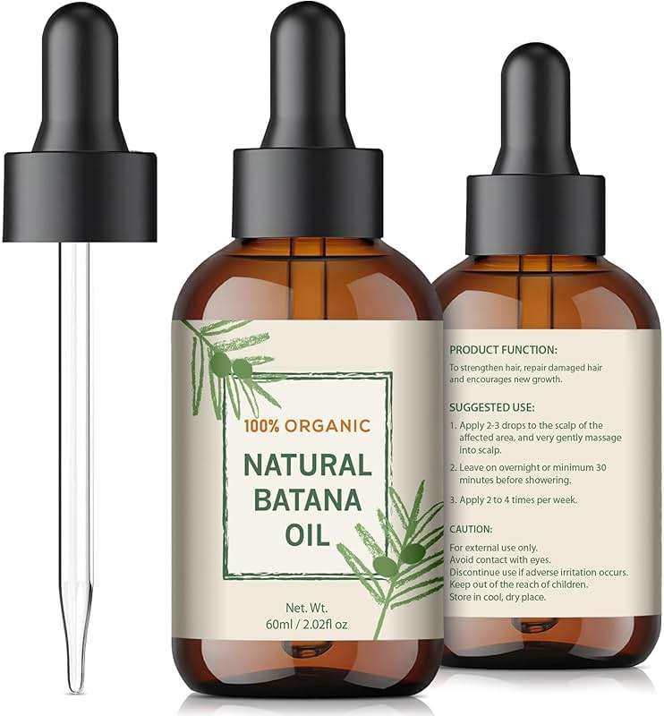 Batana Oil for Hair Growth – Dr Sebi Honduran Hair Oil for Thicker, Stronger Hair, Repairs Split Ends & Dry Scalp, Supports Hair Regrowth for Men & Women, Natural Hair Moisturizer (2.02 fl oz) - Image 2
