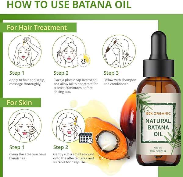 Batana Oil for Hair Growth – Dr Sebi Honduran Hair Oil for Thicker, Stronger Hair, Repairs Split Ends & Dry Scalp, Supports Hair Regrowth for Men & Women, Natural Hair Moisturizer (2.02 fl oz) - Image 5