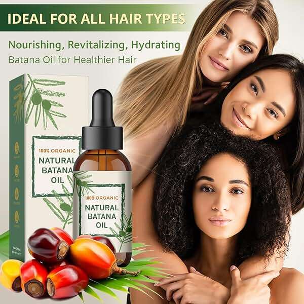Batana Oil for Hair Growth – Dr Sebi Honduran Hair Oil for Thicker, Stronger Hair, Repairs Split Ends & Dry Scalp, Supports Hair Regrowth for Men & Women, Natural Hair Moisturizer (2.02 fl oz) - Image 7