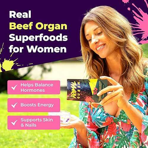 Primal Queen Female-Optimized Beef Organ Superfood Supplement (Beef Liver, Kidney, Heart, & 3 More) - 100% Grass Fed, Pasture Raised - 3rd Party & Clinically Tested - Image 3