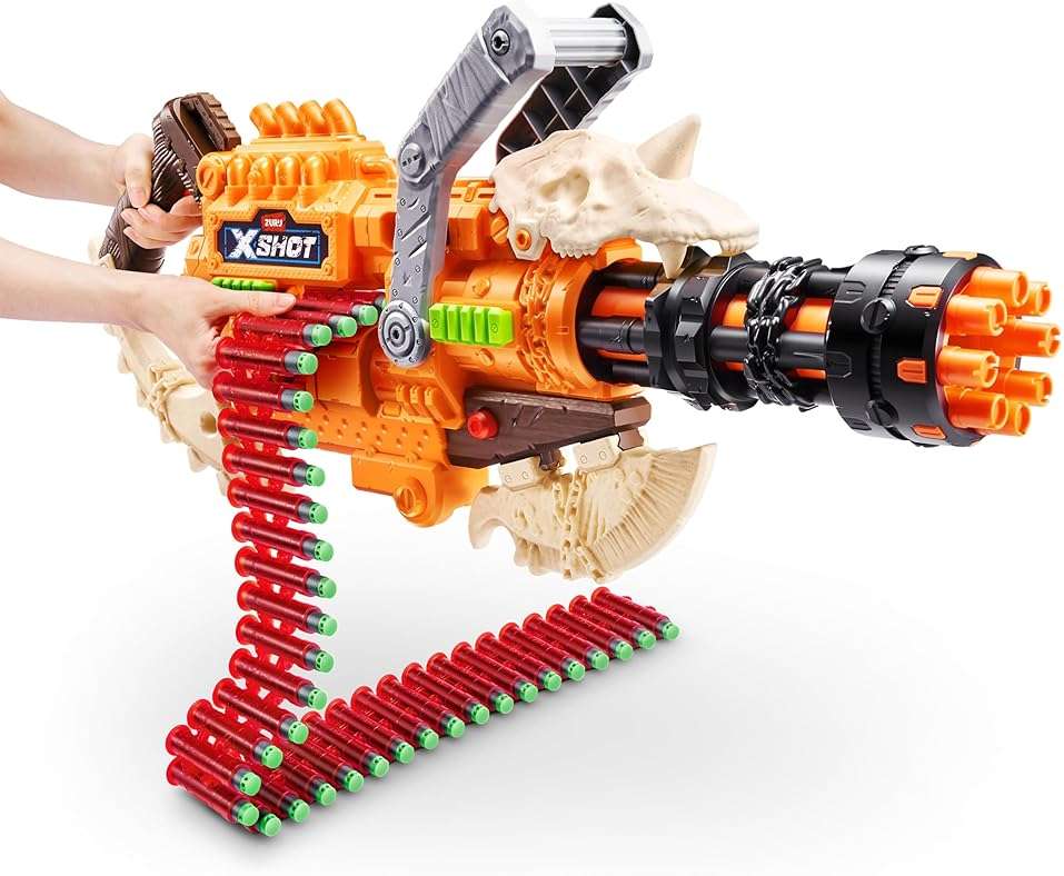 XSHOT Insanity HorrorFire Dread Hammer by Zuru with 48 Darts, Air Pocket Technology Darts and Dart Storage, Outdoor Toy for Boys and Girls, Teens and Adults - Image 5