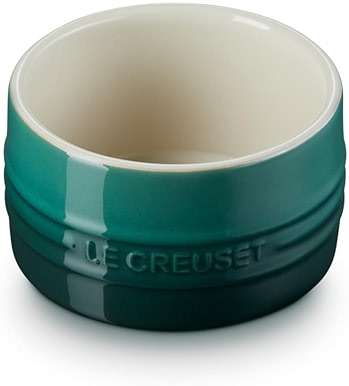 Le Creuset Stoneware Round Straight Wall Ramekin, 7 oz., Artichaut - Image 1