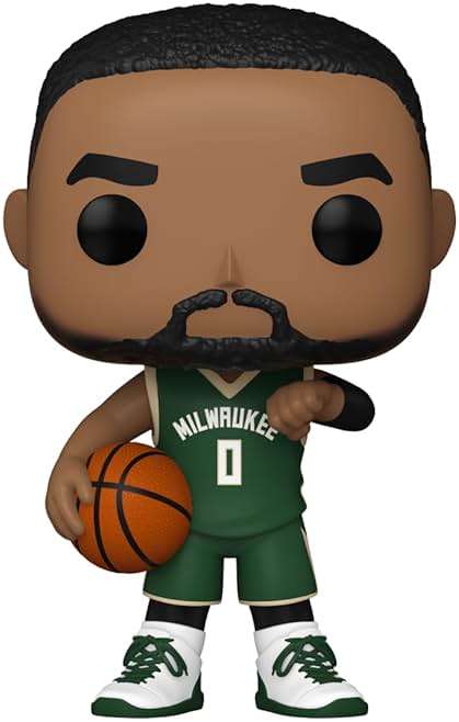 Funko POP! NBA: Bucks - Damian Lillard - Collectable Vinyl Figure - Gift Idea - Official Merchandise - for Kids & Adults - Sports Fans - Model Figure for Collectors and Display - Image 2