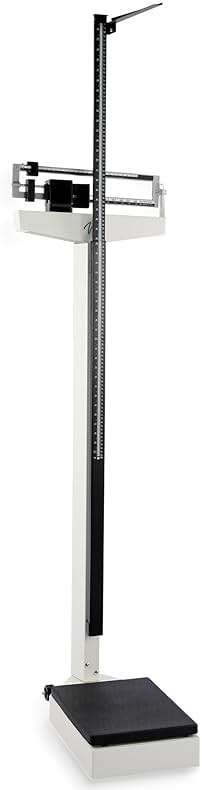 VivaComfort Medical Office Beam Scale, Analog Medical Grade Height and Weight Scale, Mechanical Bathroom and Gym Scale, Weight Capacity 440 lbs - Image 7