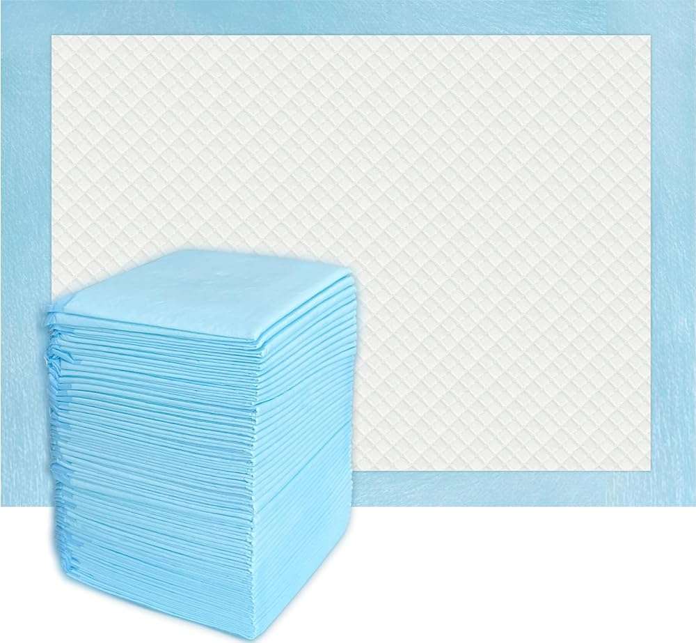 Wowflash Super Absorbency Disposable Diaper Pads for Baby, Puppy and Adults, Disposable Changing Underpads for Baby, 50 Count, 17” x 13'' - Image 1