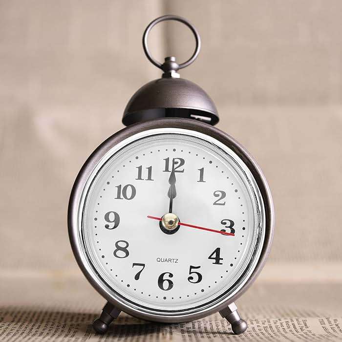 Homoyoyo Round Clock Insert Clock Face Insert Face Replacement Replacement Round Arabic Number with Numbers and Movement for Crafting - Image 5