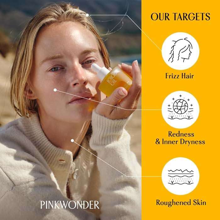 PINKWONDER USDA Organic Jojoba Oil | 100% Pure, Cold-Pressed Oil for Face & Facial Care, Gua Sha | Non-Greasy Korean Skin Care for Women 1.69oz (50ml) - Image 2