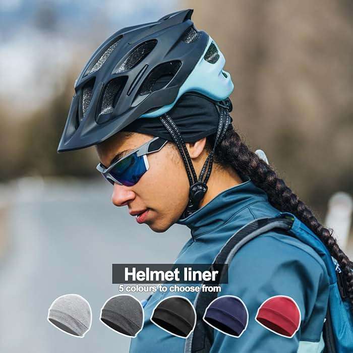 Quacc Unisex Cotton Beanie Hat Thin Running Skull Cap Winter Summer Sports Hat Chemo Cap Helmet Liner Beanies Hat - Image 5