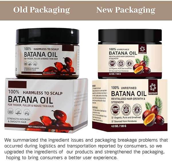 Batana Oil for Hair Growth, Botana Oil from Honduras, 100 Percent Pure Batana Paste Hair Mask Organic Raw, Miracle Hair Loss, Repairs Damaged Hair, Leaves Hair Smoother 120g - Image 2