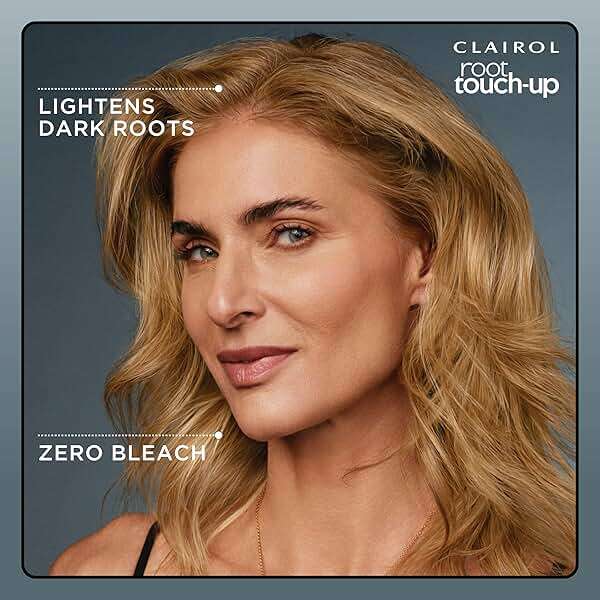 Clairol Root Touch-Up Permanent Hair Dye, Extra Lift Hair Color | 100% Gray Coverage | Easy Brush Application | Matches Professional Salon Shades | Pack of 1 - Image 7