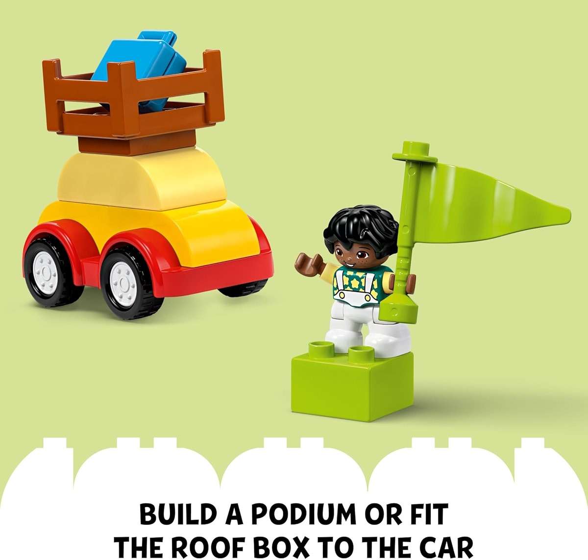 LEGO DUPLO Classic Cars and Trucks Brick Box Building Blocks - Learning & Educational STEM Toys for Toddlers, Ages 1.5+ Years - Develops Fine Motor Skills - Gift for Toddler Birthday - 10439 - Image 6
