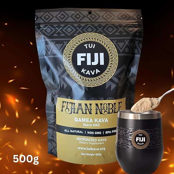 TUI KAVA MICRONIZED Noble Kava Root Powder – 500g (1lb 2oz) Sharing Size | Heady & Euphoric | Natural Mood, Sleep & Stress Support | No Straining - Image 2