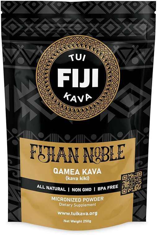 TUI KAVA PREMIUM WELLNESS KAVA - MICRONIZED Noble Kava 250g (8.8oz) - Trial/Travel Size | Very Heady | All Natural Relaxation | Increase Focus | Mood/Sleep Support | Stress Relief | NO STRAINING - Image 1