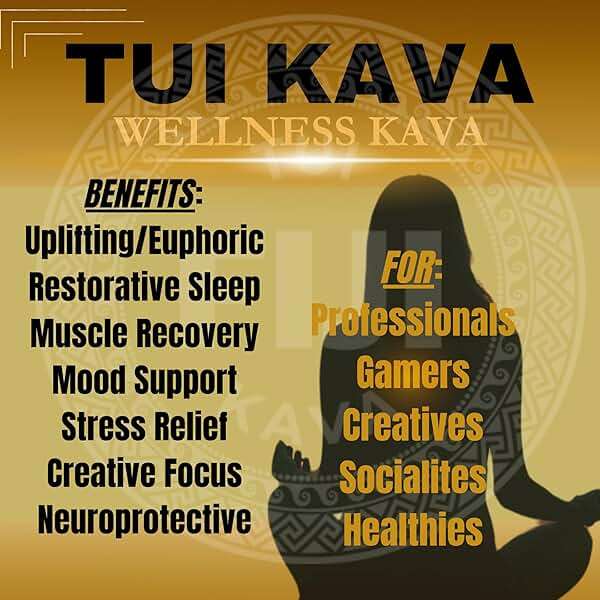 TUI KAVA MICRONIZED Noble Kava Root Powder – 100g (3.5oz) Trial Size | Heady & Euphoric | Natural Mood, Sleep & Stress Support | Premium Fijian Kava for Focus & Relaxation | NO STRAINING - Image 3