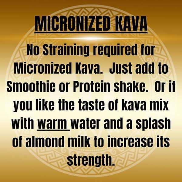 TUI KAVA MICRONIZED Noble Kava Root Powder – 100g (3.5oz) Trial Size | Heady & Euphoric | Natural Mood, Sleep & Stress Support | Premium Fijian Kava for Focus & Relaxation | NO STRAINING - Image 6