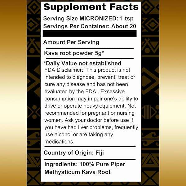 TUI KAVA MICRONIZED Noble Kava Root Powder – 100g (3.5oz) Trial Size | Heady & Euphoric | Natural Mood, Sleep & Stress Support | Premium Fijian Kava for Focus & Relaxation | NO STRAINING - Image 8