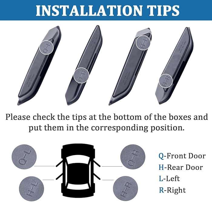 TOPINSTALL 4 Doors Handle Storage Box Compatible with Ford Bronco 2021-2026 Accessories, Phone Holder Front and Rear Door Grab Handle Pocket Storage ABS Plastic-4PCS (Not for Sport Model) - Image 4