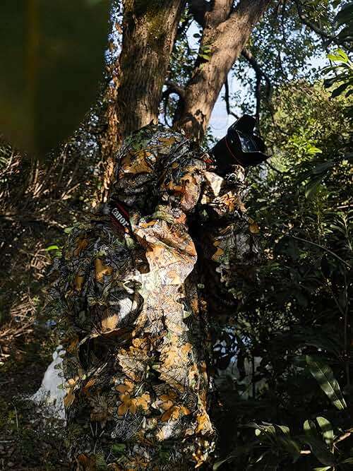 Ghillie Suit, Kids Adult 3D Leafy Camouflage Clothing, Camo Suit for Turkey Hunting, Hunting for Outdoor Game and Halloween - Image 7