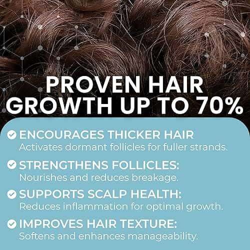 Hair Growth Vitamins Hair Regrowth For Men | Supports Beard And Scalp Strength | Helps Reduce Thinning And Breakage | Fast-Acting Formula To Boost Volume | 60 Capsules - Image 5