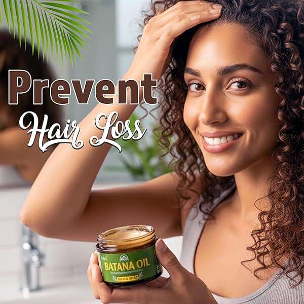 ANGELYCIA Raw Batana Oil for Hair Growth & Scalp Stimulator – 100% Pure Hair Oil from Honduras – Dr. Sebi Organic Paste – Natural Hair Growth Products for Thicker Edges, Breakage & Split Ends - Image 6