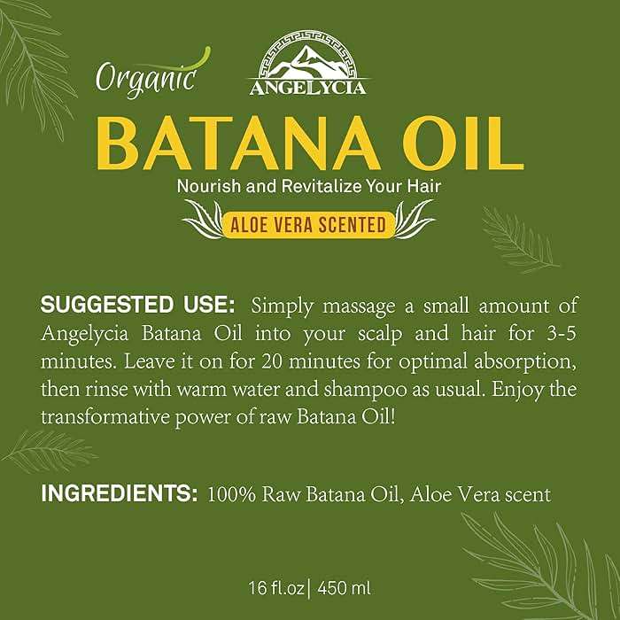 ANGELYCIA Raw Batana Oil for Hair Growth & Scalp Stimulator – 100% Pure Hair Oil from Honduras – Dr. Sebi Organic Paste – Natural Hair Growth Products for Thicker Edges, Breakage & Split Ends - Image 8