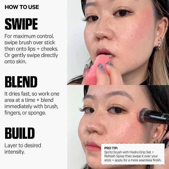 Milk Makeup Cooling Water Jelly Tint – Long-Lasting Sheer Lip + Cheek Stain with Firming Vegan Collagen + Hydrating Aloe – Transfer Proof, Buildable Lip Tint + Blush - Image 3