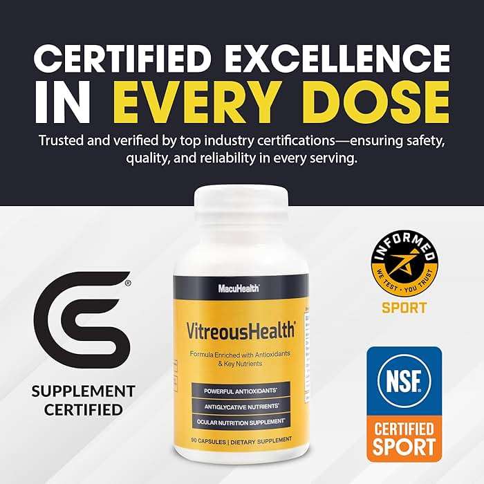 MacuHealth VitreousHealth Evidence-Based Eye Supplement - 90 Capsules - Image 8