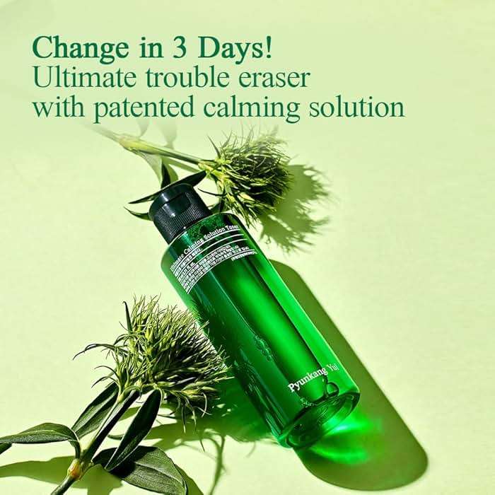 [PKY] Pyunkang Yul Ultimate Calming Solution Toner with Honeysuckle Flower, Ceramides, Hyaluronic Acid, Centella Asiatica, for Moisturized, Nourishing, Sensitive, Tired Facial Skin 3.71fl.oz. - Image 3