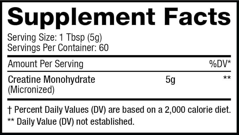Musclesport Creatine Monohydrate Powder - Micronized Creatine Monohydrate - Energy, Strength & Endurance - 300g, Unflavored - Image 2
