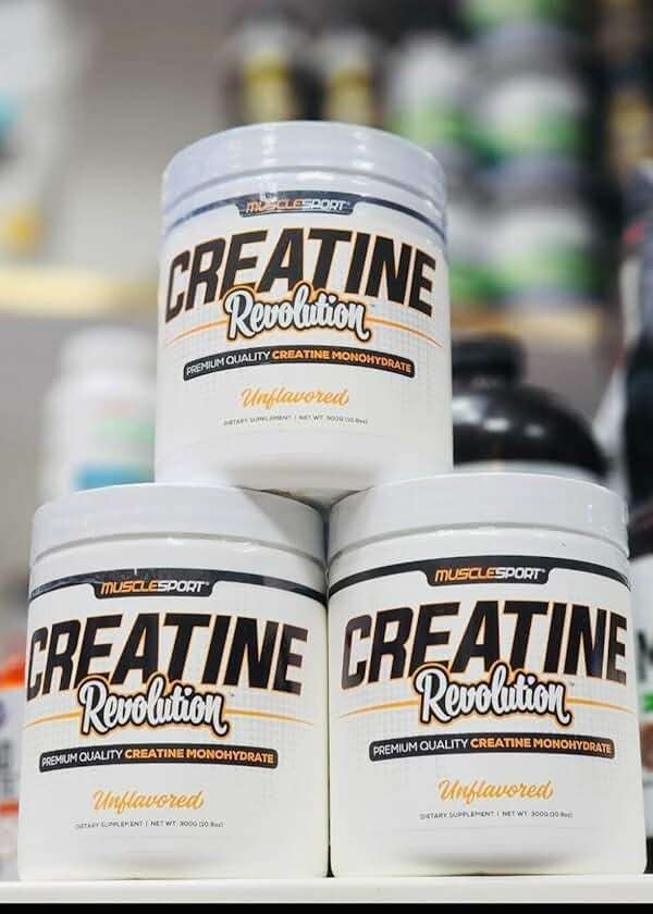 Musclesport Creatine Monohydrate Powder - Micronized Creatine Monohydrate - Energy, Strength & Endurance - 300g, Unflavored - Image 5