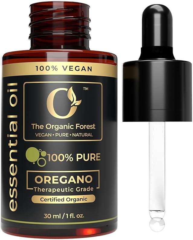 Plant Based Oregano Essential Oil - Oil of Oregano Drops for Skin & Hair Care | Reduce Itchiness & Redness | Plant Based, Gluten-Free - Natural Aromatherapy Oil for Diffusers - Image 1