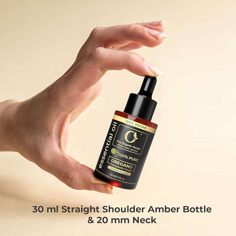Plant Based Oregano Essential Oil - Oil of Oregano Drops for Skin & Hair Care | Reduce Itchiness & Redness | Plant Based, Gluten-Free - Natural Aromatherapy Oil for Diffusers - Image 7