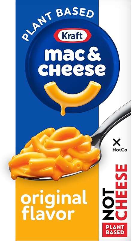 Kraft NotCo Lactose Free Mac and Cheese, 1 Box, Plant Based, Original Flavor, No Artificial Dyes, Good Source of Iron (15%), 10g of Protein (8% Daily Value), 6 oz - Image 1