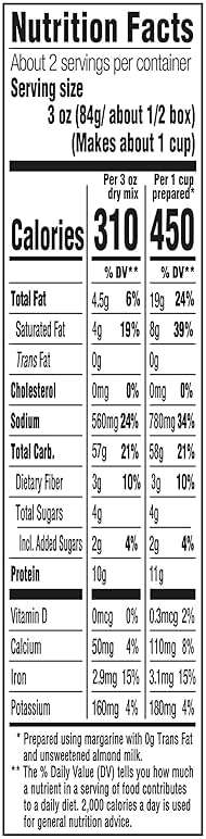 Kraft NotCo Lactose Free Mac and Cheese, 1 Box, Plant Based, Original Flavor, No Artificial Dyes, Good Source of Iron (15%), 10g of Protein (8% Daily Value), 6 oz - Image 2