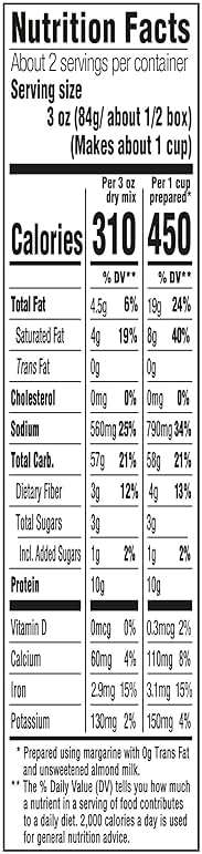 Kraft NotCo White Cheddar Style Plant Based Mac & Cheese, 6 oz Box - Image 2