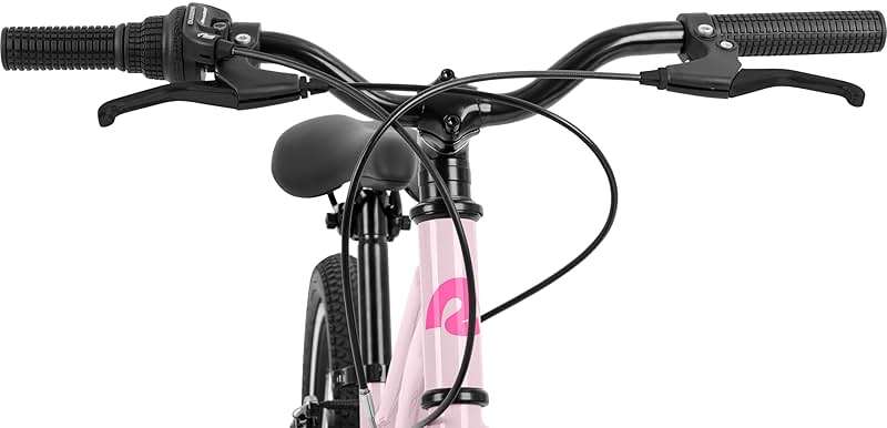 Retrospec Dart Kids Bike - 7-Speed Hybrid Bicycle for Ages 6-11 with 29in All-Season Tires & Shock Absorption - Adjustable Height Youth Bike with V-Brakes & Smooth Gear Shifting - Image 4