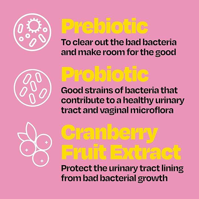 Cystex 3-in-1 Urinary Tract Probiotic for Women - Prebiotic, Probiotic & Cranberry Supplement for UTI & Yeast Infection Support - Vaginal pH Balance & Flora Support - Urinary Health - 30 Capsules - Image 4