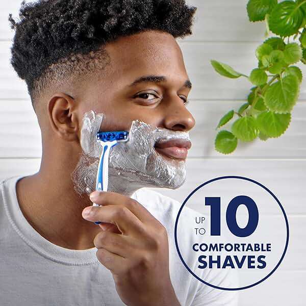 Gillette SkinGuard Razors for Men, Gillette Razor, 4 Count - Image 2