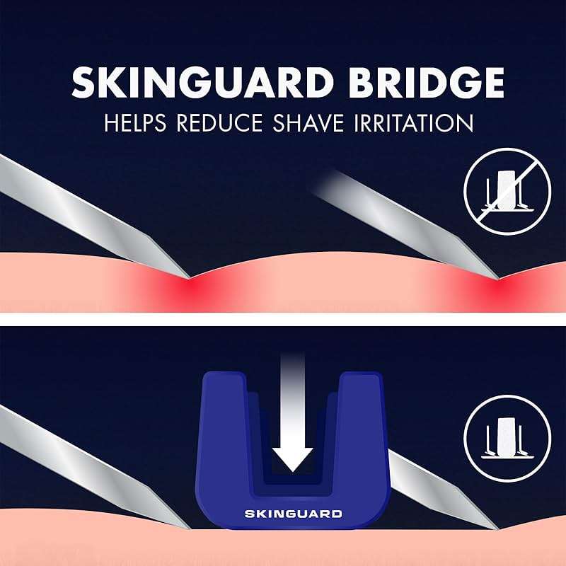 Gillette SkinGuard Razors for Men, Gillette Razor, 4 Count - Image 4