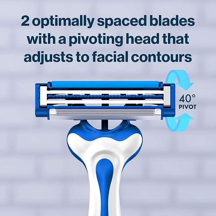 Gillette SkinGuard Razors for Men, Gillette Razor, 4 Count - Image 8