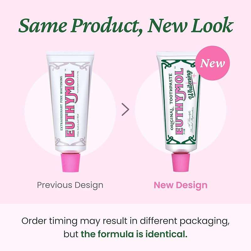EUTHYMOL Whitening Toothpaste (3.7fl oz) - Stain Removal in 2 Weeks, Long-Lasting Freshness for Sensitive Gum & Teeth. Bad Breath, Cavity Prevention. Recyclable Aluminum Tube - Image 8