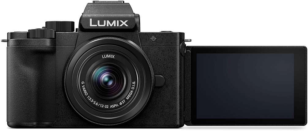 Panasonic LUMIX G100 4k Mirrorless Camera for Photo and Video, Built-in Microphone with Tracking, Micro Four Thirds Interchangeable Lens System, 12-32mm Lens, 5-Axis Hybrid I.S., DC-G100DKK (Black) - Image 4