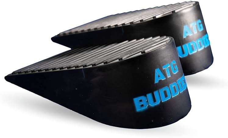 Knees Over Toes Guy ATG Buddies Squat Wedge Block for Heel Elevated Squat and ATG Split Squats with Carrying Case, Light Weight and Easy to Travel - Image 2