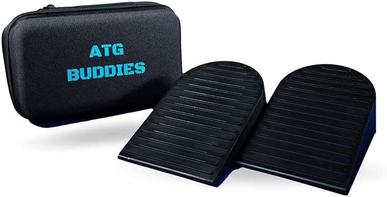 Knees Over Toes Guy ATG Buddies Squat Wedge Block for Heel Elevated Squat and ATG Split Squats with Carrying Case, Light Weight and Easy to Travel - Image 3