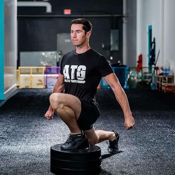 Knees Over Toes Guy ATG Buddies Squat Wedge Block for Heel Elevated Squat and ATG Split Squats with Carrying Case, Light Weight and Easy to Travel - Image 7