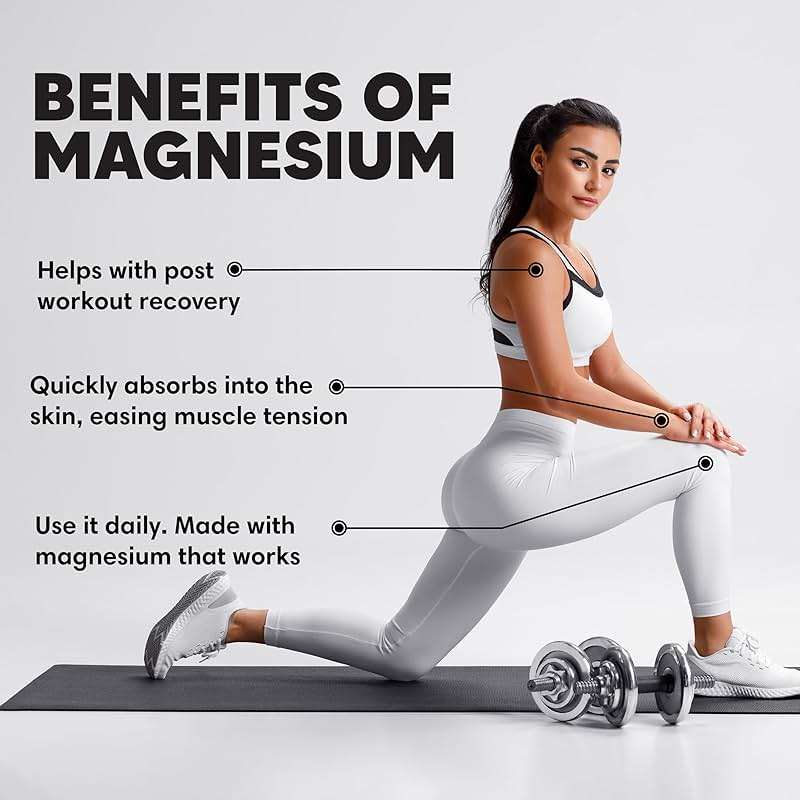 Pure Magnesium Oil Spray for Leg Cramps, Sleep, Body & Feet – Premium Zechstein USP Grade Topical Magnesium Chloride – Extra Strength, Less Sting – 100% Organic & Natural – 8oz — Made in USA - Image 5