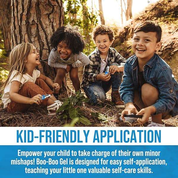 Boo Boo Gel for Kids by DR. NICE'S – First Aid Hydrogel for Cuts, Scrapes, Minor Burns, Blisters, Chafing & Skin Irritations, Cooling & Soothing Skin  Repair Gel, Made in USA, 01 fl oz - Image 4