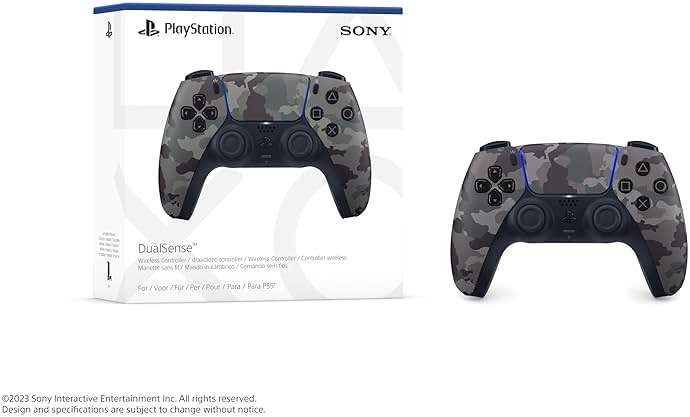 PlayStation DualSense® Wireless Controller - Gray Camouflage - Image 5