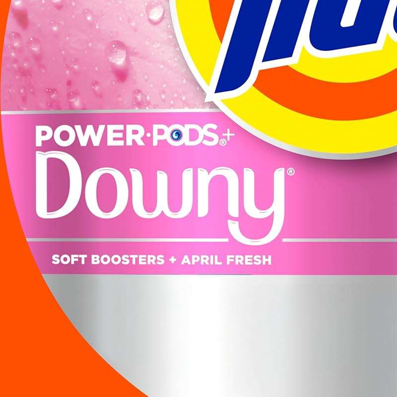 Tide Power PODs + Downy Laundry Detergent Pods, 18 Count, Soft Boosters + April Fresh - Image 9