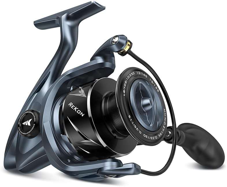 KastKing ReKon Saltwater Spinning Fishing Reel – Up to 55LBs Max Drag Big Game Fishing Reel - Innovative NyliTech Body- Water Resistant - MaxiDur 5+1+1 Corrosion-Resistance Bearing System - Image 1